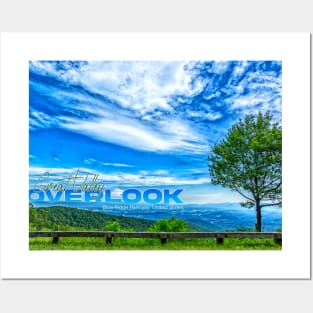 Blue Ridge Parkway Great Valley Overlook Posters and Art